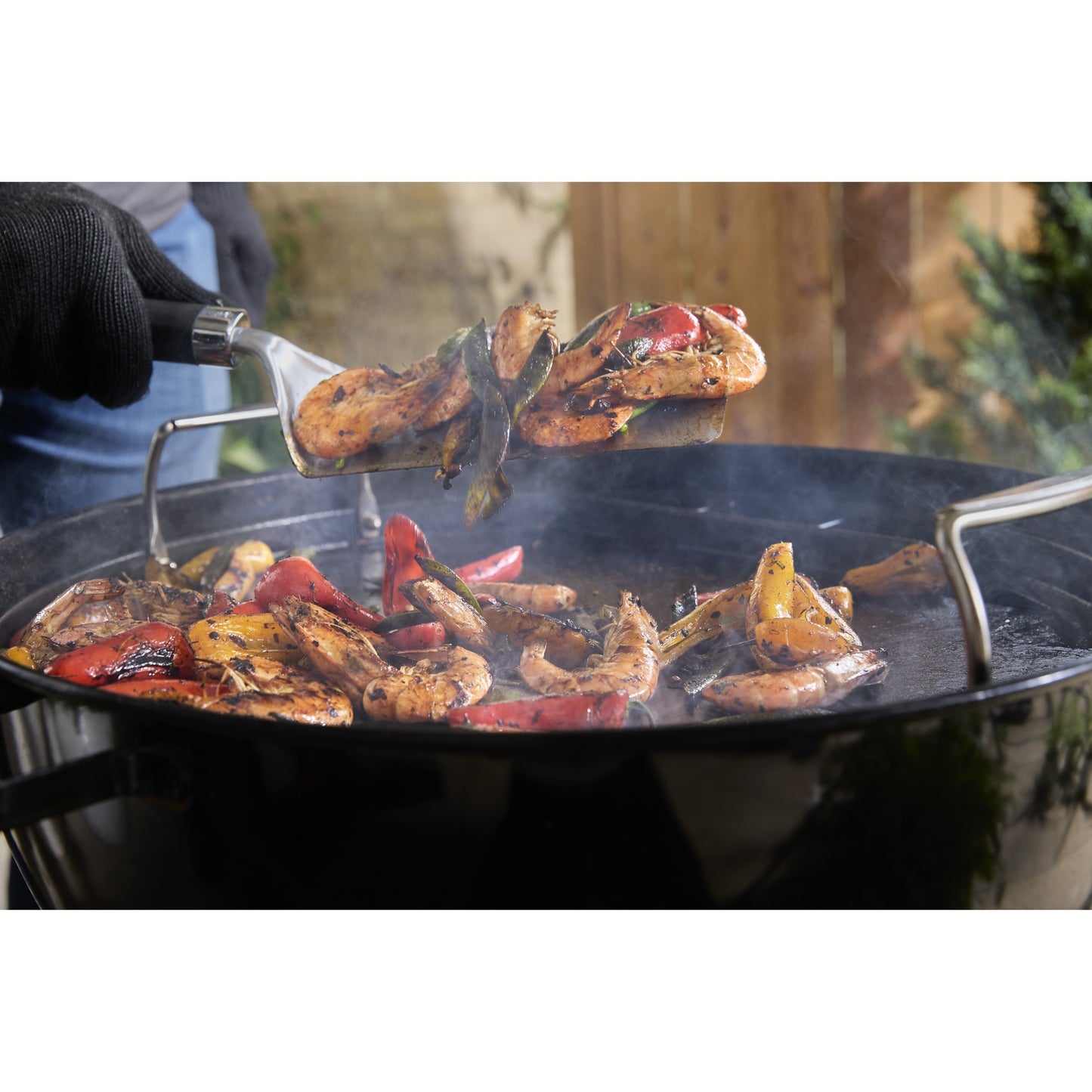Weber full-size plancha - voor houtskoolbarbecues 57 cm grillplaat (zwart)
