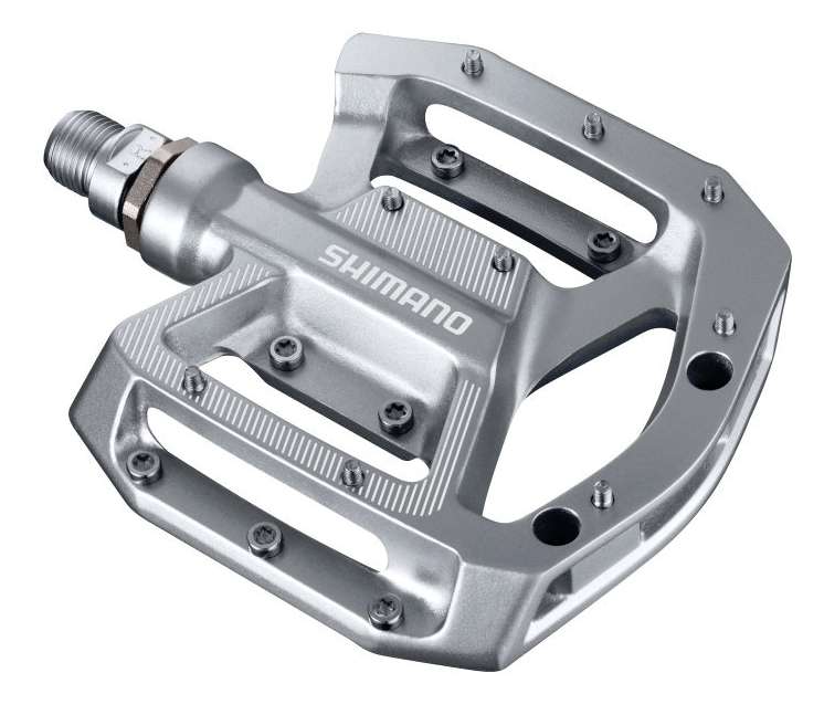 SHIMANO PEDAL SET MTB BMX PD-GR500 Platform Silver