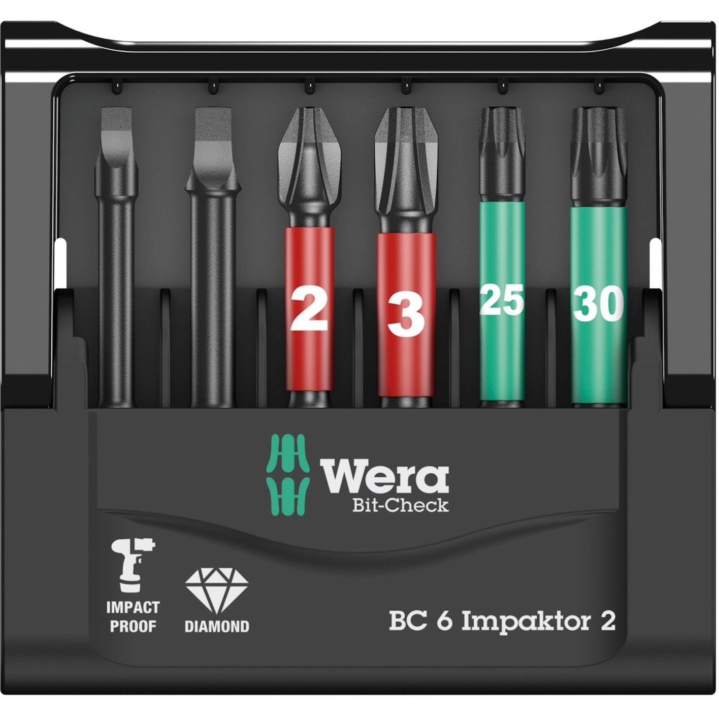 Wera bit-check 6 impaktor 2