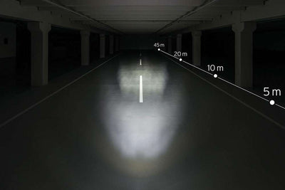 El faro Busch y Müller Upp n LED para Hub Dynamo 30 Lux - Negro