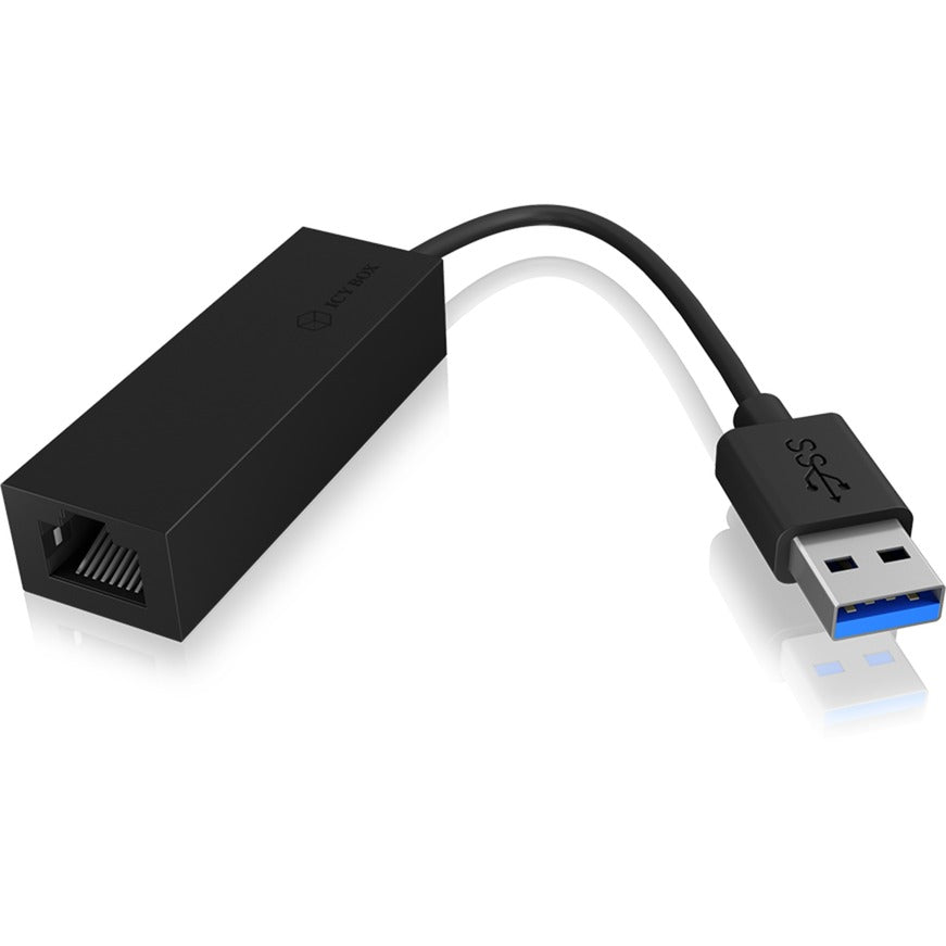 Icy Box IB-AC501A, USB 3.0> RJ-45