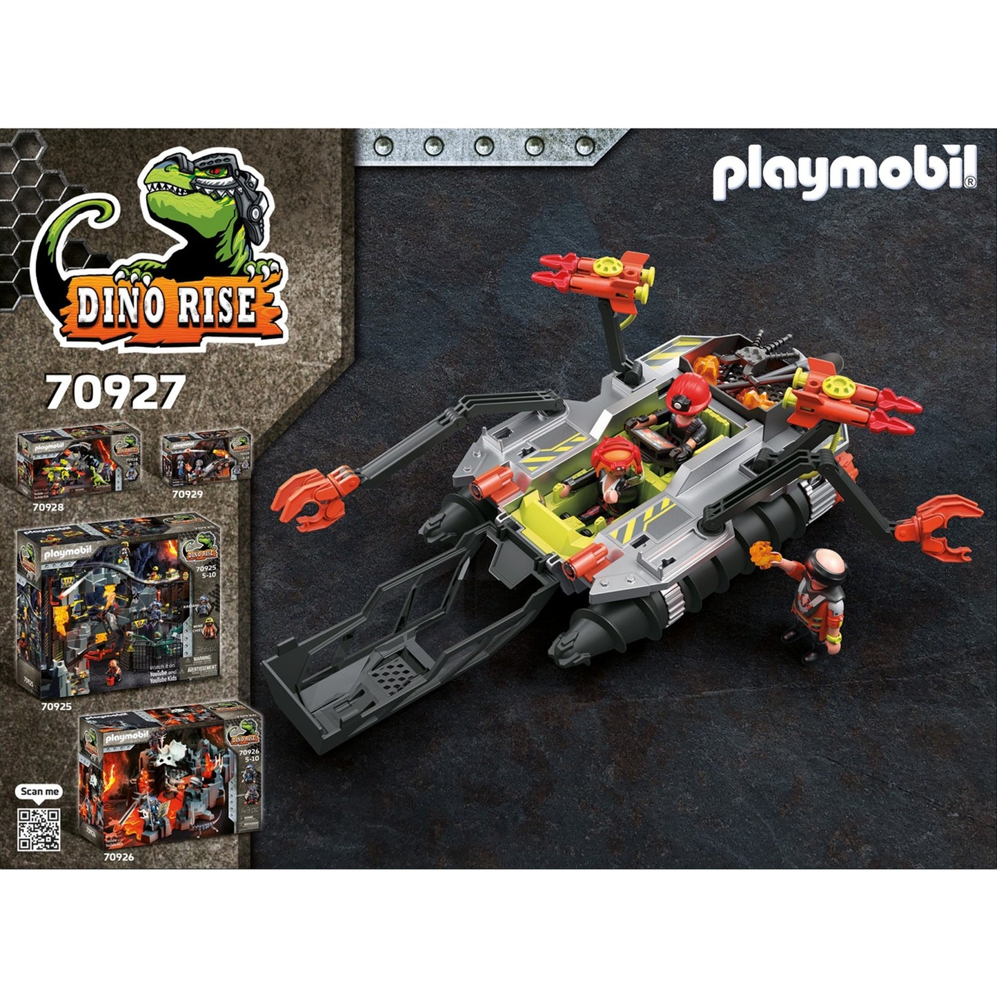 Playmobil Rise Comet Corp. Trapano di demolizione 70927