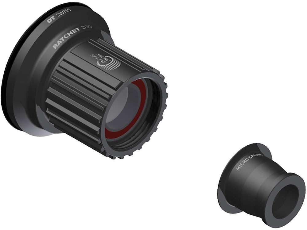 Kit de conversión de microspline shimano dt swiss para grados de trinquete