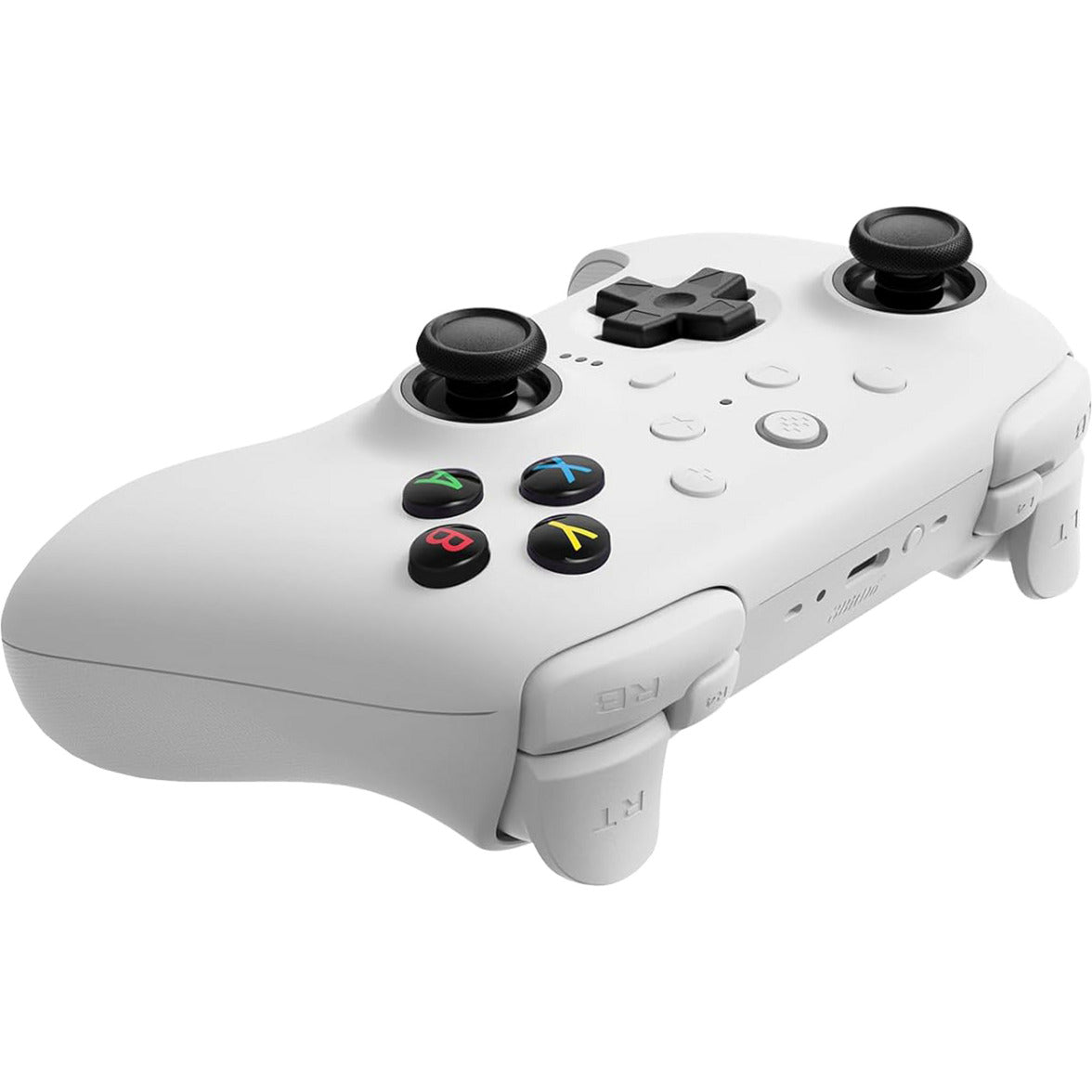 Controller wireless 8bitdo Ultimate 2 (bianco, bluetooth 2,4 GHz, USB, PC)
