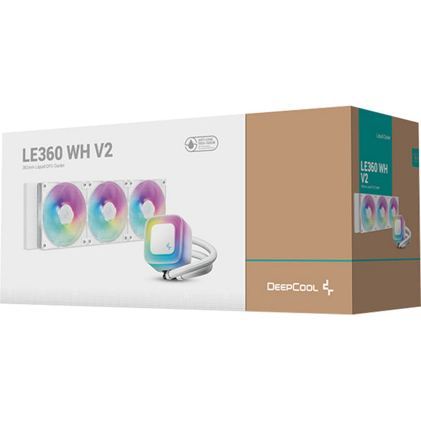 Raffreddamento ad acqua Deepcool le360 v2 (bianco)