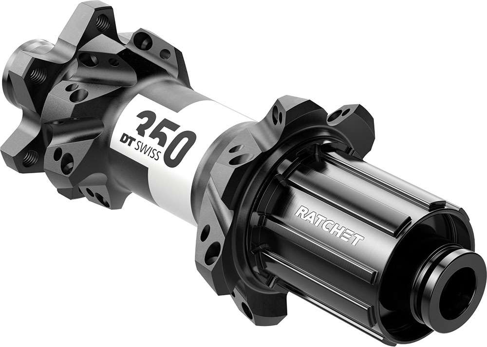 Mozzo posteriore boost con disco dritto DT Swiss 350 MTB a 6 bulloni