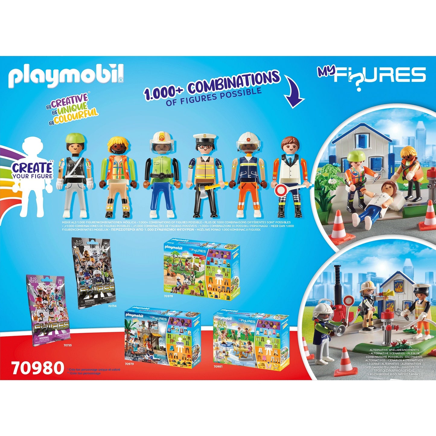 Playmobil My Figures Rescue Mission 70980