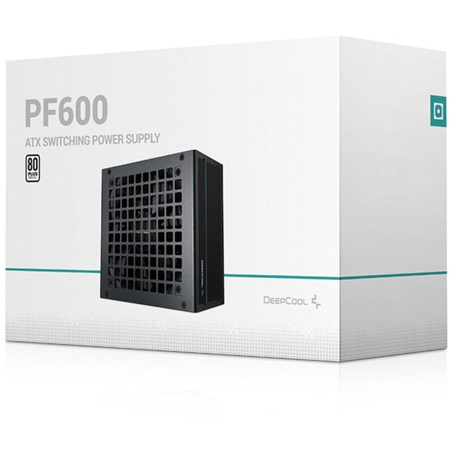 Alimentatore Deepcool pf600 da 600 watt (nero, 4x pcie)
