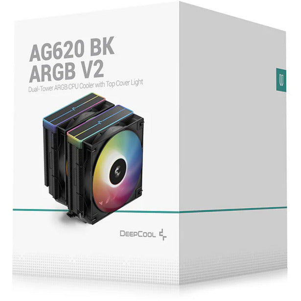 Deepcool AG620 BK ARGB V2 Dissipatore CPU (Nero)