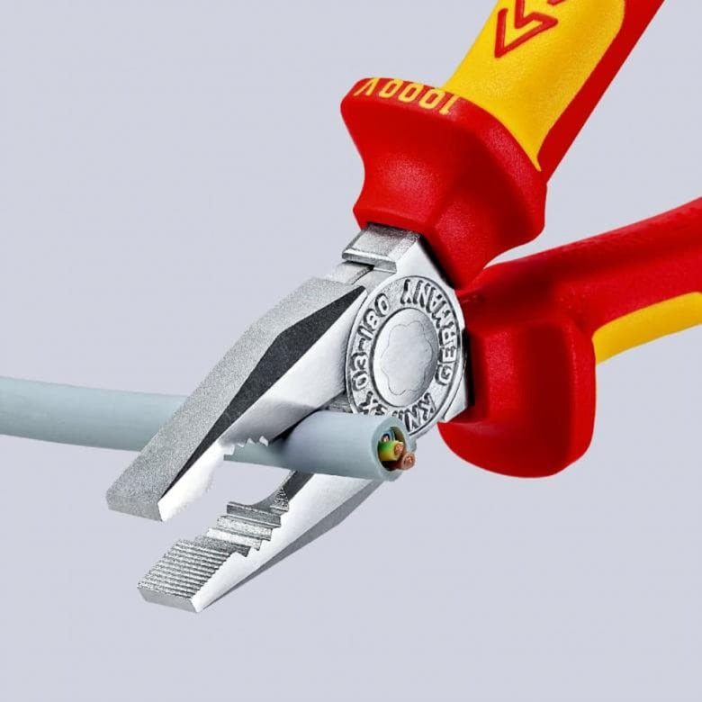 Knipex 03 06 160 combitang verchroomd comfort vde 160mm