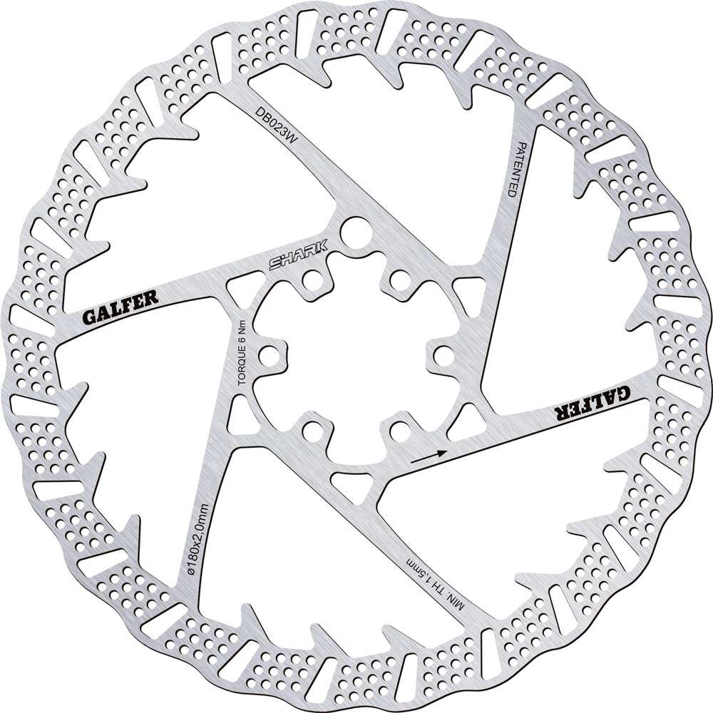 Disco freno Galfer Bike Shark® mtb a 6 bulloni