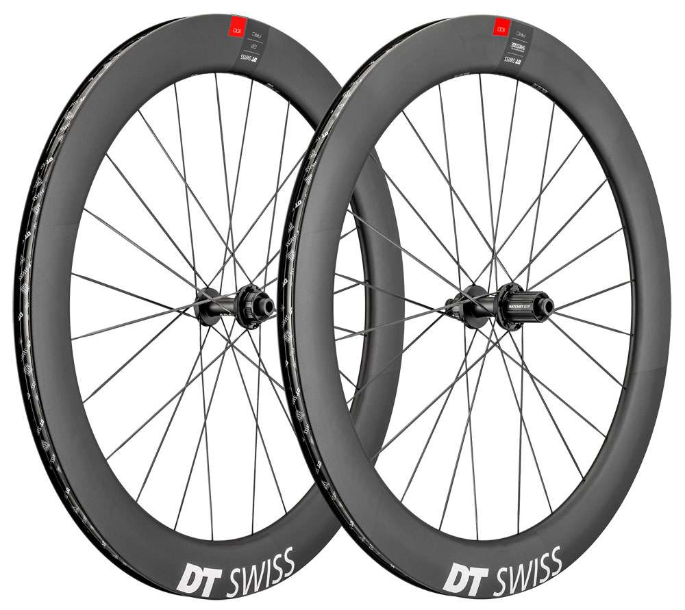 Juego de ruedas DT Swiss Arc 1100 Dicut® Carbon 62 Disc CL