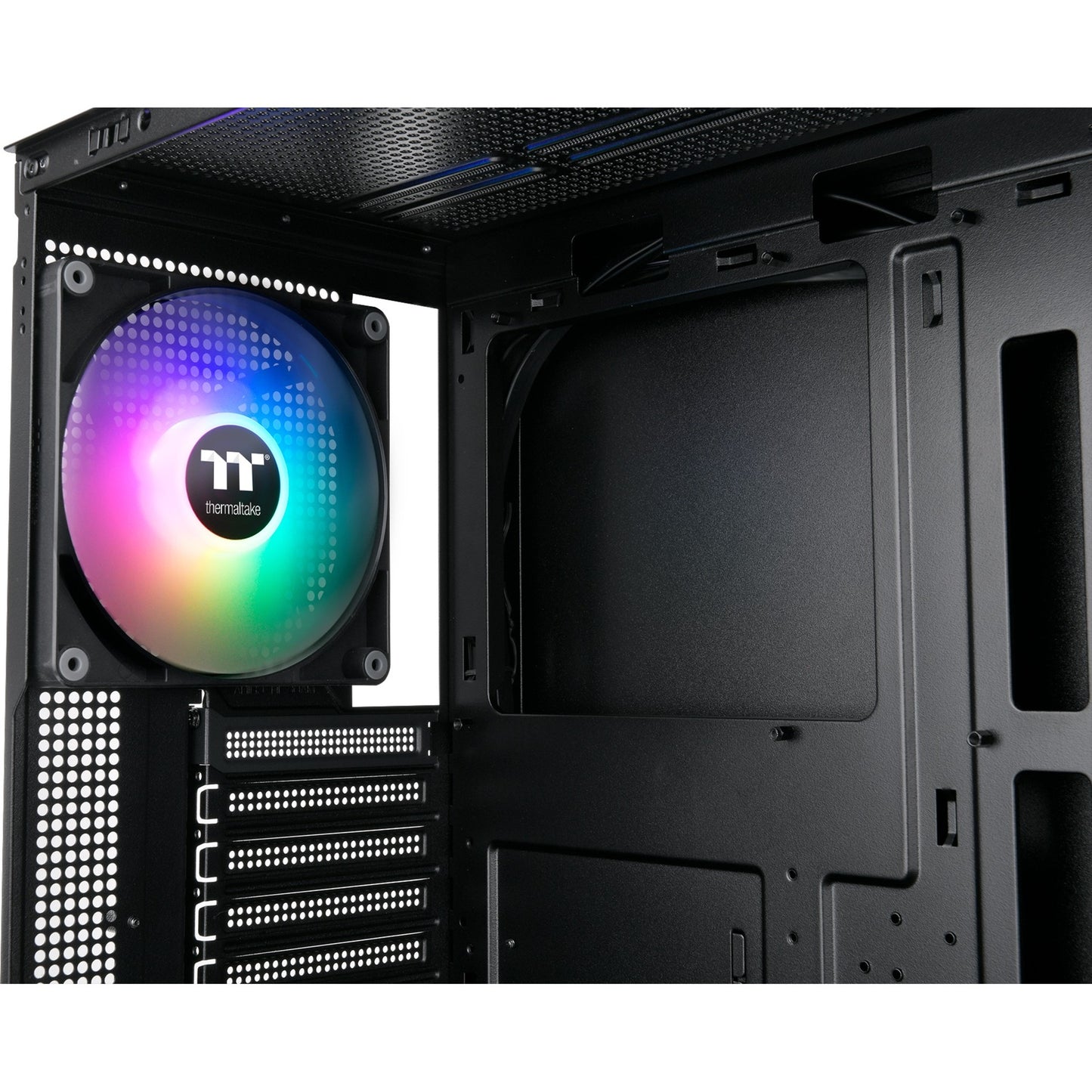 Carcasa de torre midi Thermaltake view 270 tg argb (negro | 2x usb-a | 1x usb-c | rgb | vidrio templado)