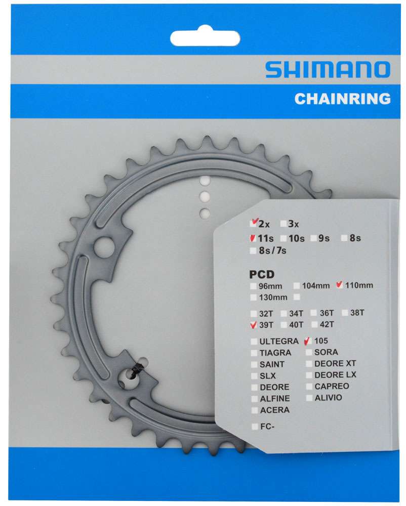 Shimano Chain Top 39T 105 FC-R7000 Silver