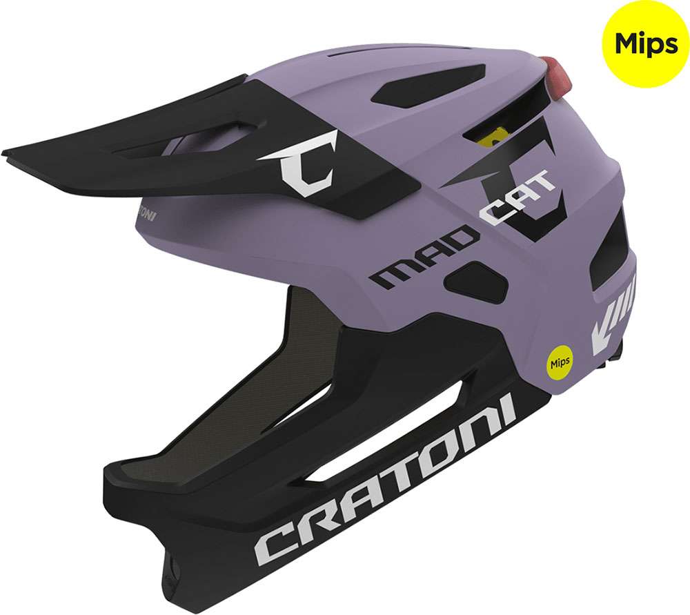 Cratoni madcat mips - casco integrale da ragazzo