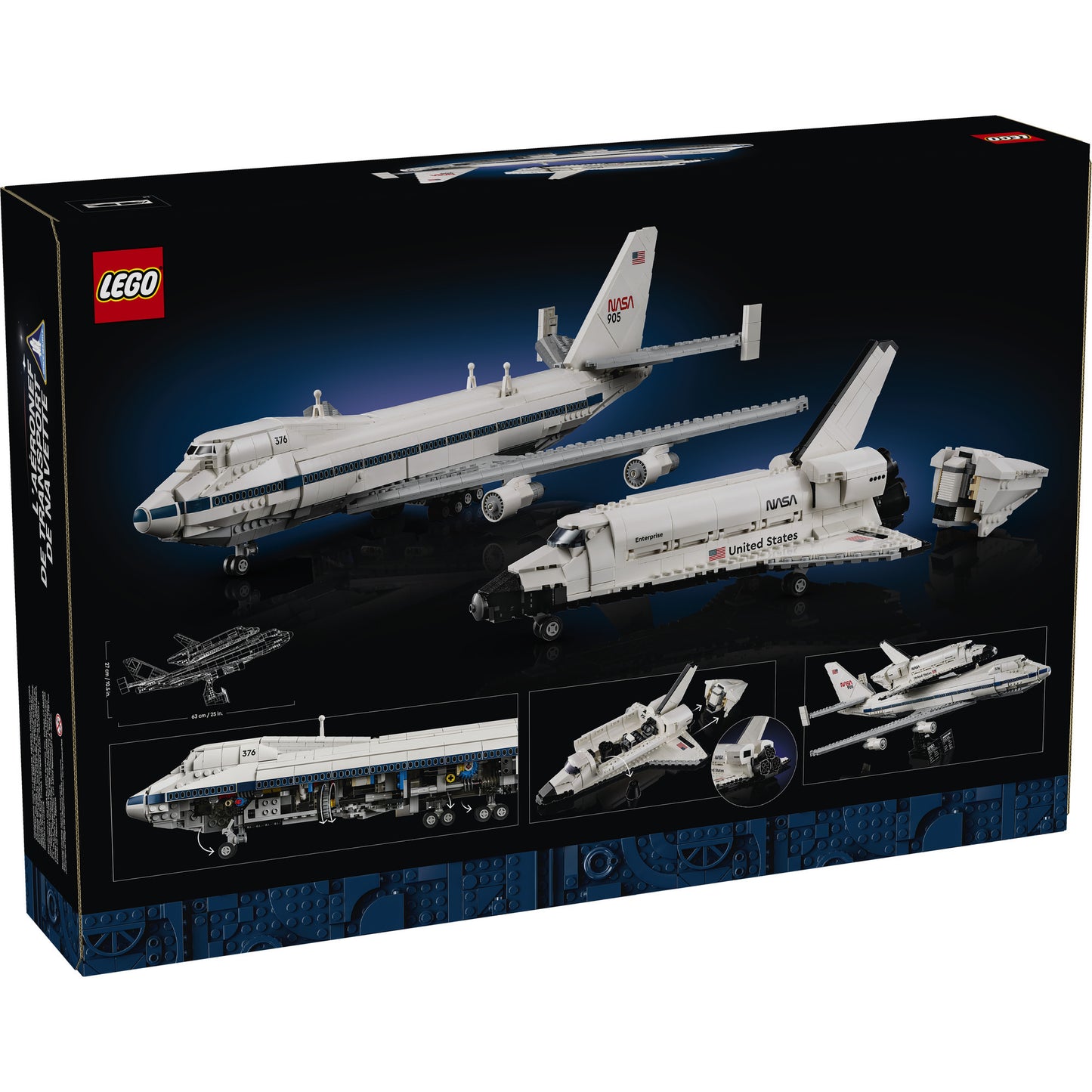 Lego ® icons shuttle carrier aircraft - 10360
