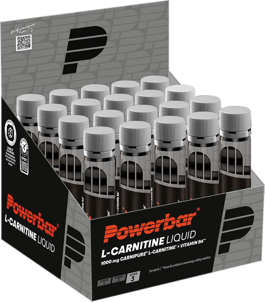 Powerbar black line l-carnitina liquida ampolla 20x25ml