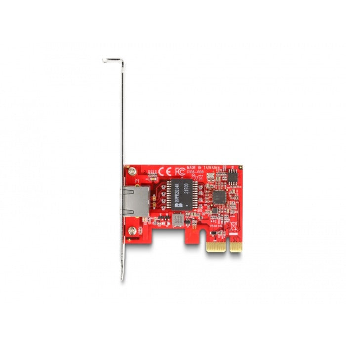 Scheda Delock PCI Express X1 a 1 X RJ45 2.5 Gigabit Lan