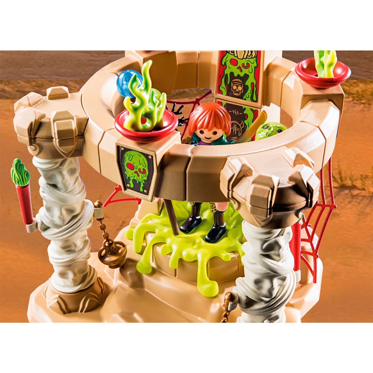 Playmobil novelmore - sal'ahari sands - tempel van het skelettenleger constructiespeelgoed (70751)