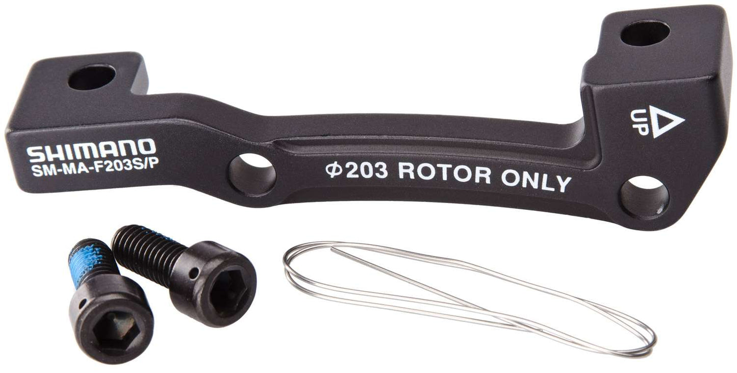Adattatore Shimano sm-ma-f203s p per rotore anteriore da 203mm