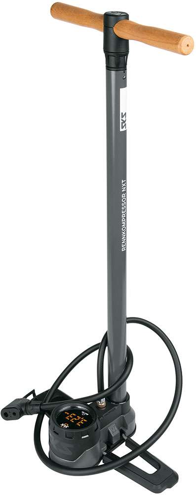SKS Rennompressor NXT Digi Bomba de bicicleta de alta presión 16 bar digital