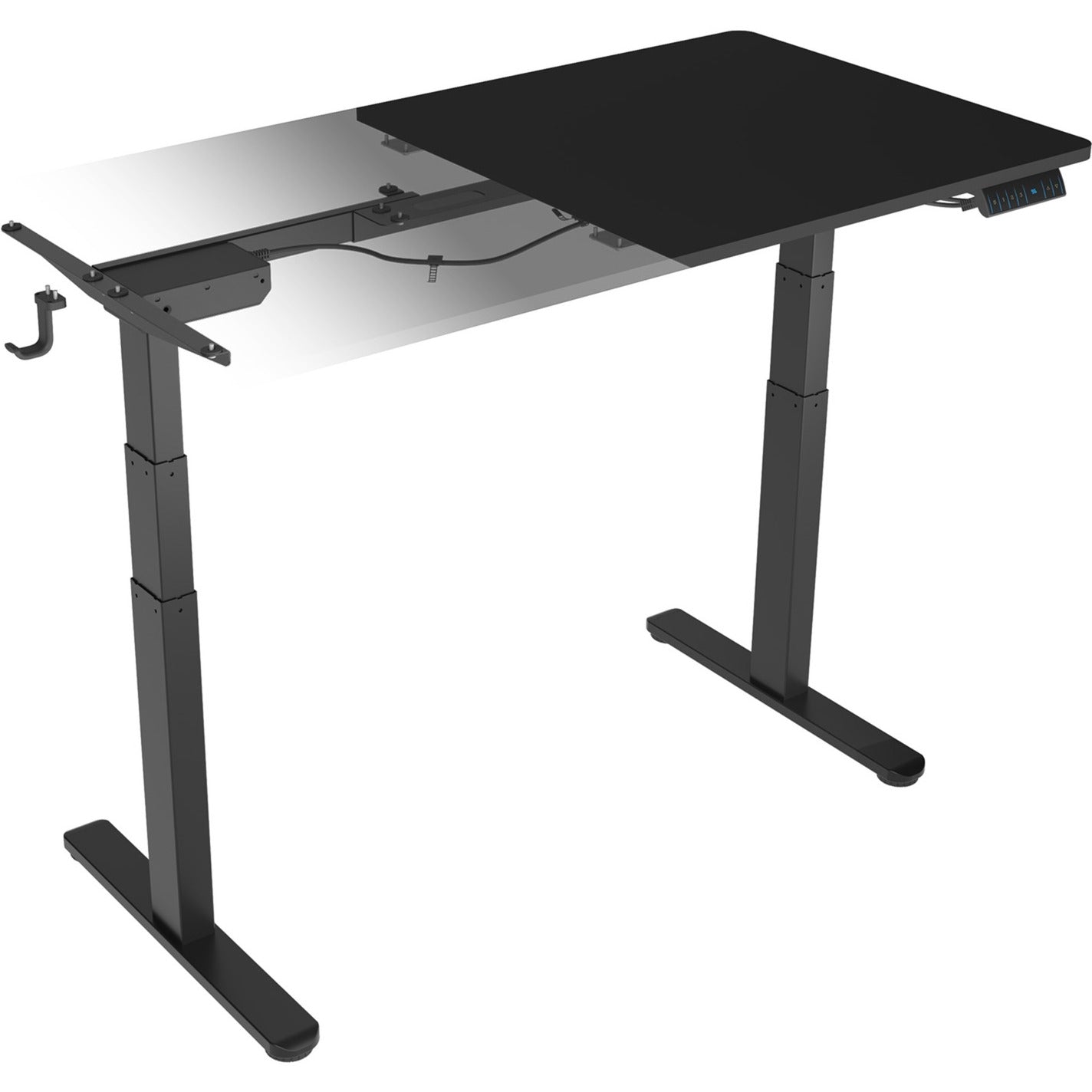 Caja helada de mesa de asientos eléctricamente ajustable con