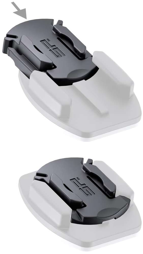 Adattatore micro rail Sp connect 3 pezzi