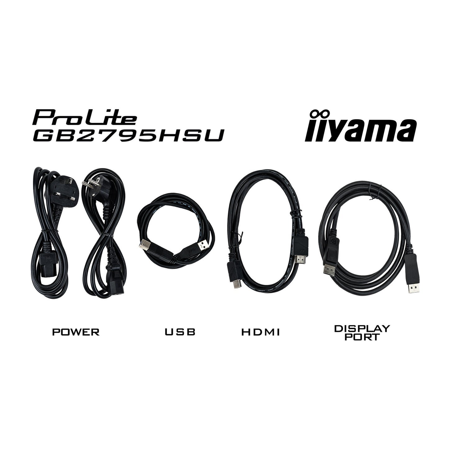 Iiyama g-master gold phoenix gb2795hsu-b1 27 gaming monitor (zwart, hdmi, displayport, 4x usb-a, 280 hz)