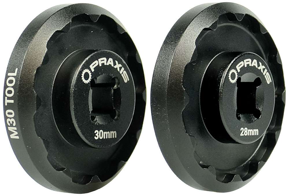 Herramientas de soporte de fondo de praxis M30 Negro