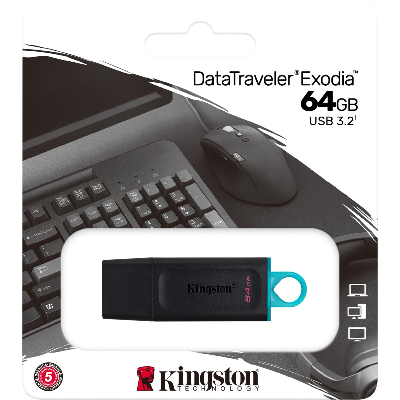 Kingston DataTraveler Esodia 64 GB