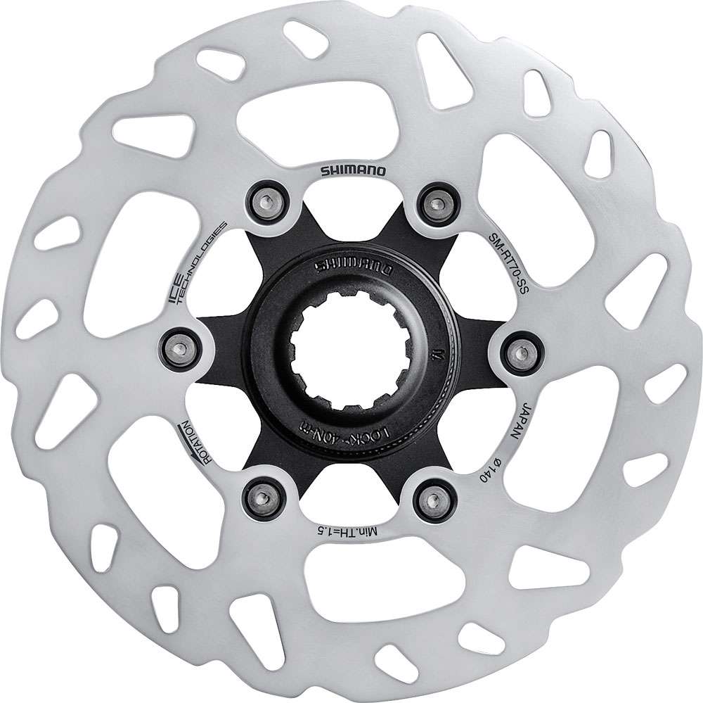 Shimano freno disco SM-RT70 Lock centrale 140 mm