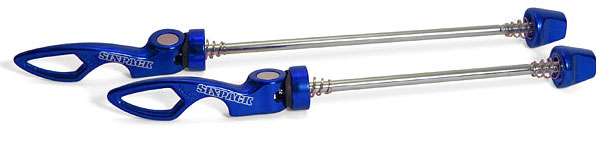 Sixpack racing sganci rapidi Chopstix cr-mo set blu