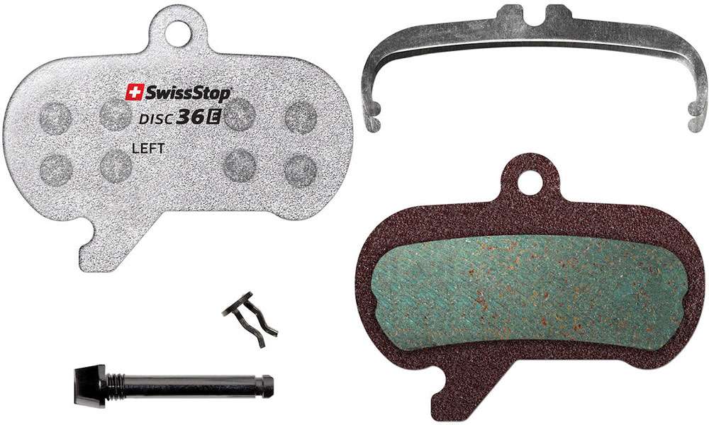 Pastillas de freno de disco para bicicleta eléctrica Swissstop 36 e sram maven
