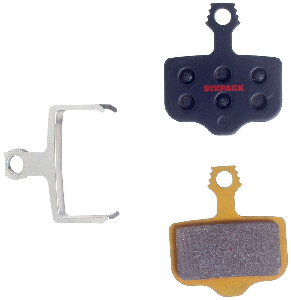 Confezione da sei racing avid elixir tramite pastiglie freno a disco sinterizzate gt db1 db3