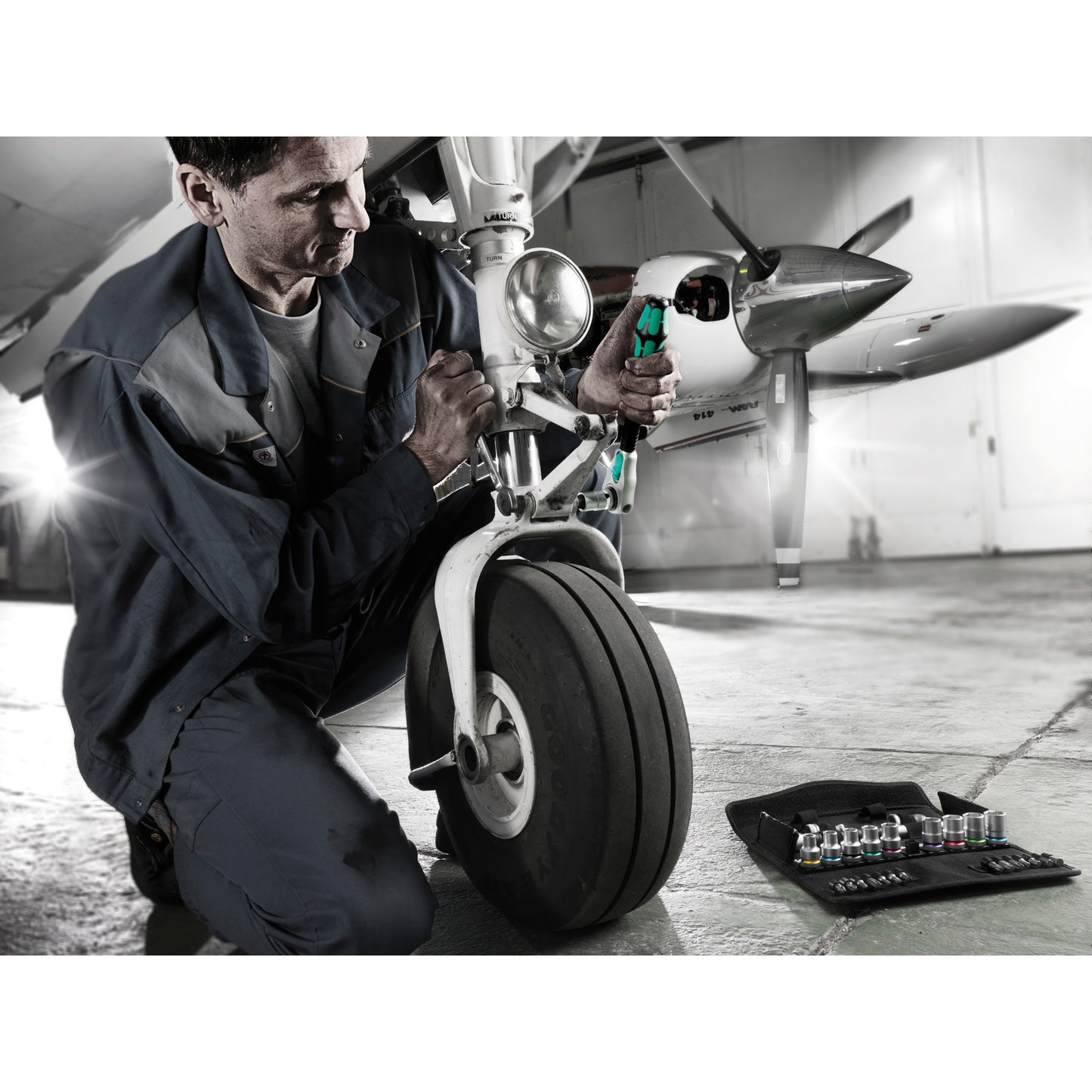 WAA 8100 SA All-in Zyklop Speed-Ratelset, 42 pezzi
