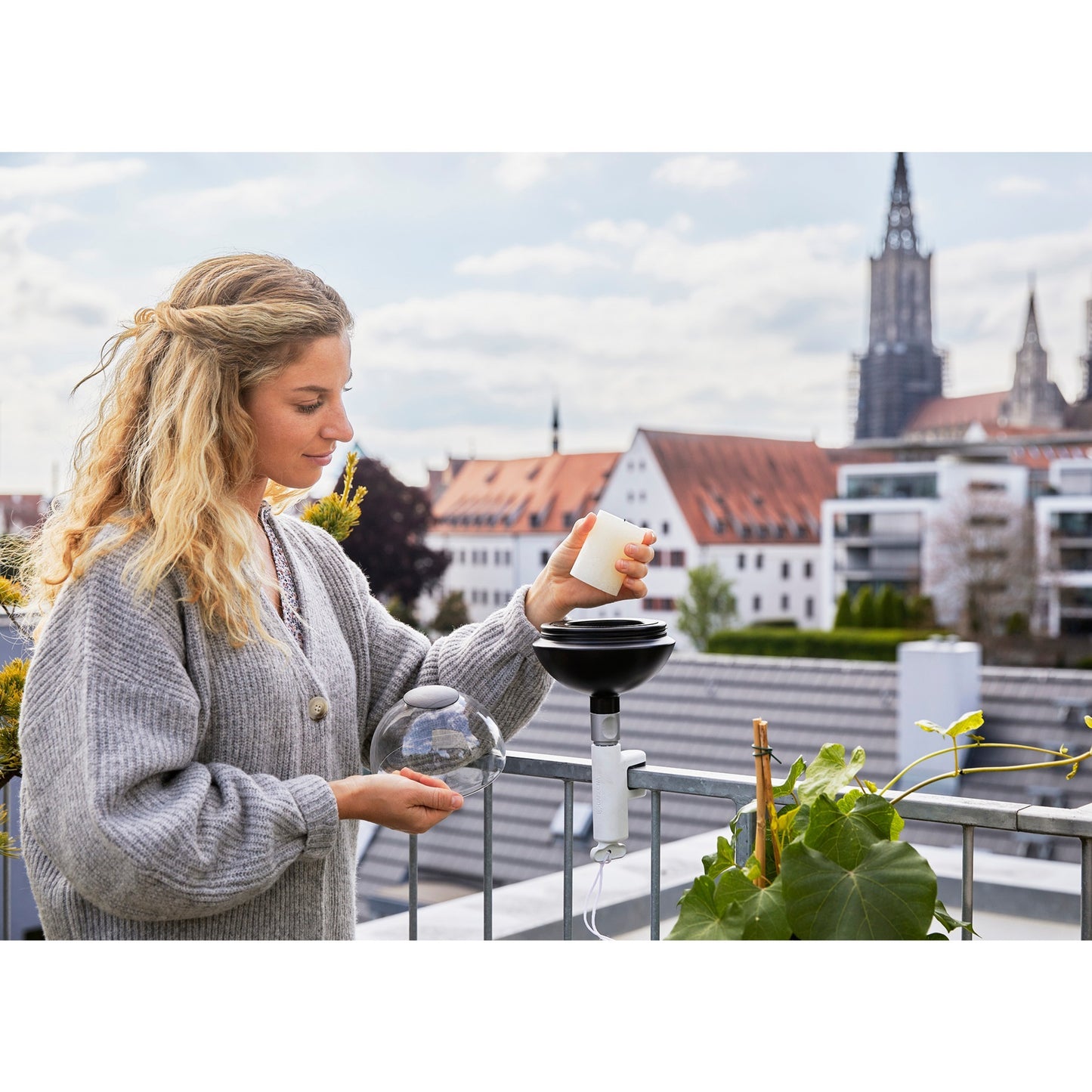 Gardena ClickUp! Balconyclamp