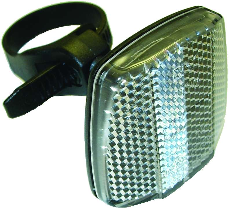 Flector delantero con soporte de tornillo blanco