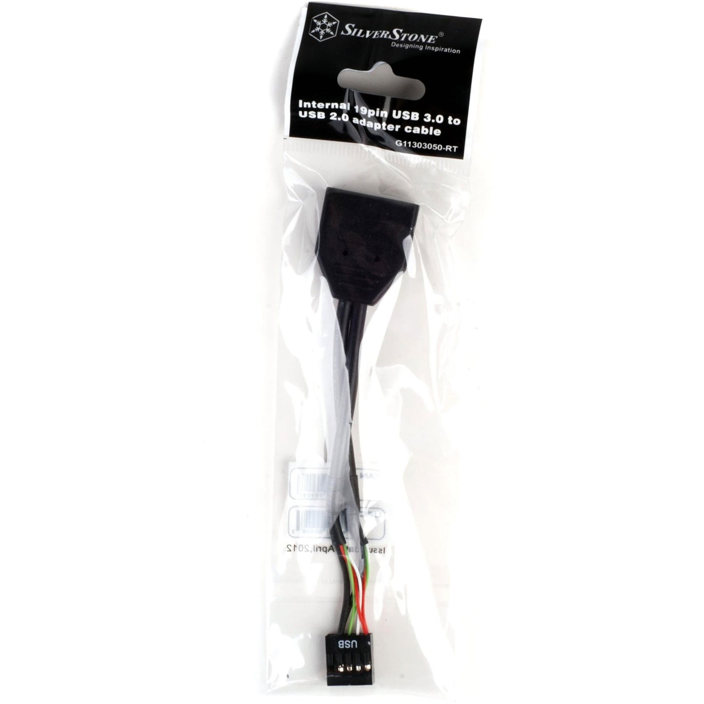 Silverstone G113050-RT, USB 2.0 (interno) 9pin> USB 3.0 (int