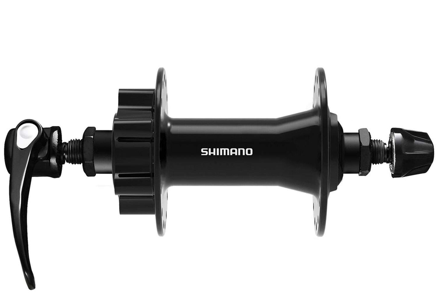 Buje delantero Shimano HB-QB400 de 6 tornillos