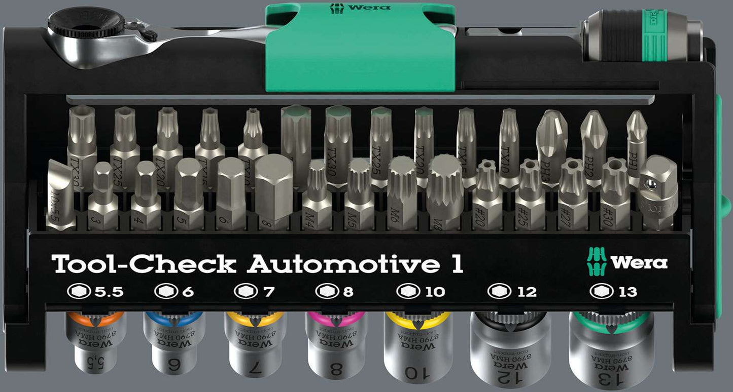 Wera Tool Check Automotive 1, 38 pezzi