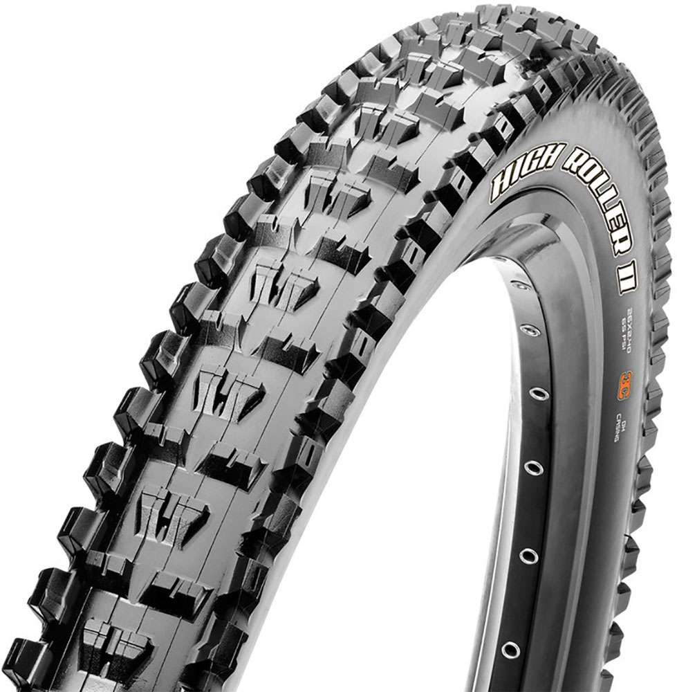 Pneumatico pieghevole Maxxis high roller ii wt 27.5 x2.50 dd tr 3c maxxterra 120x2