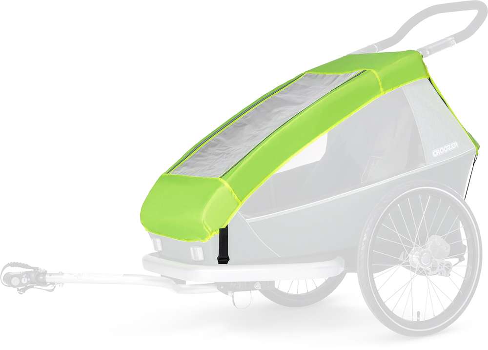 Funda de lluvia Croozer para remolque de bicicleta infantil monoplaza