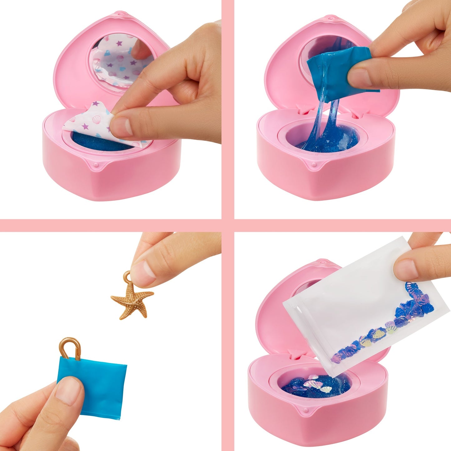 Barbie color reveal - fantasy fashion zeemeermin pop