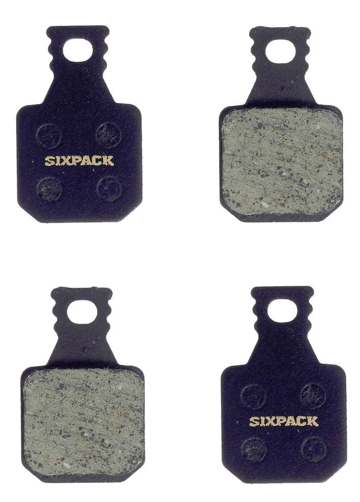 Pastillas de freno de disco sixpack racing semimetálicas para magura mt7