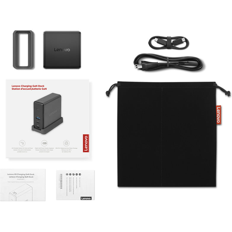 Docking station Lenovo Charging Gan Dock (nero)