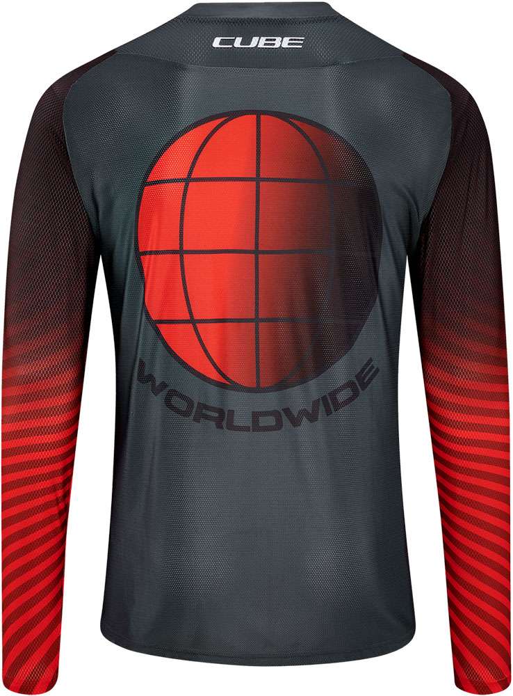 Cube vertice girocollo - maglia mtb manica lunga