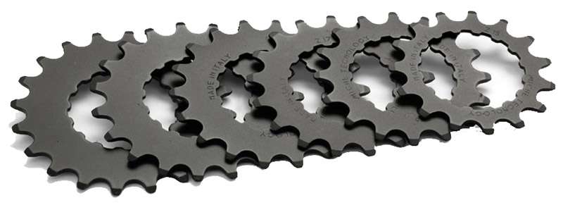 Miche Chain Top 14t para motores de bicicleta electrónica negra