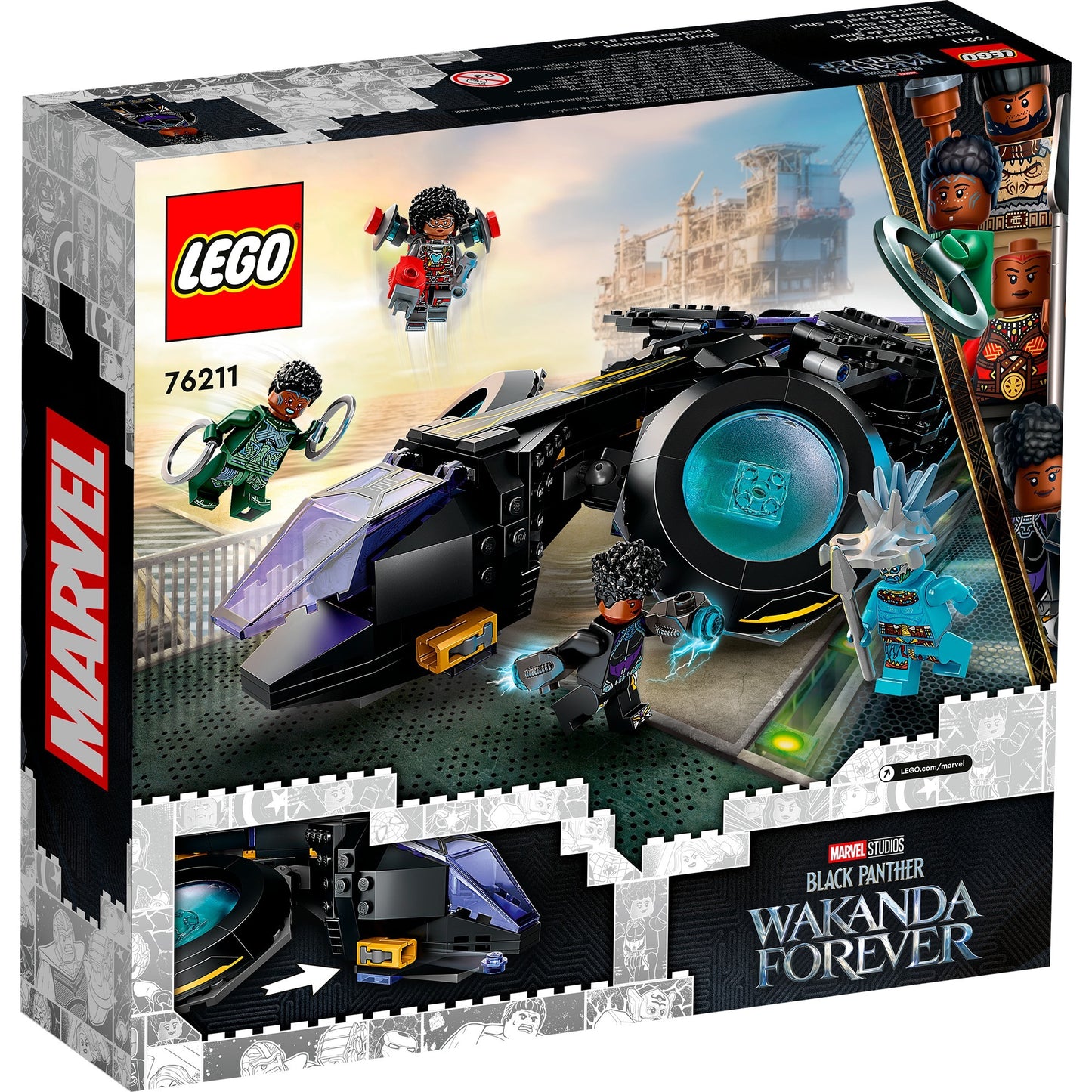 Lego Lego Super Heroes 76211 Shuri's Sunbird