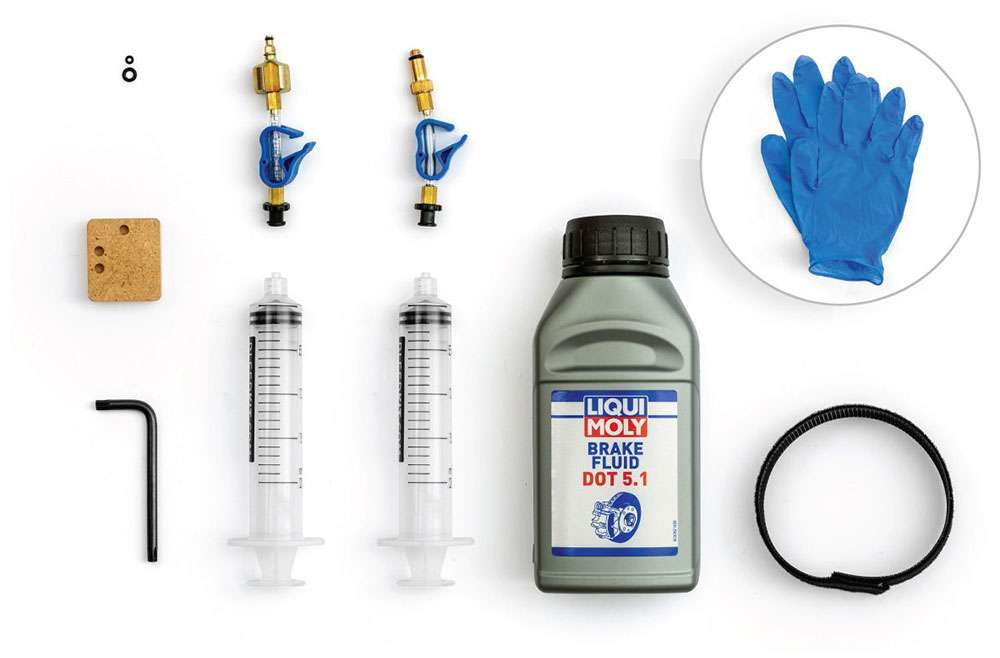 Kit di spurgo Bleedkit set premium edge per freni Sram