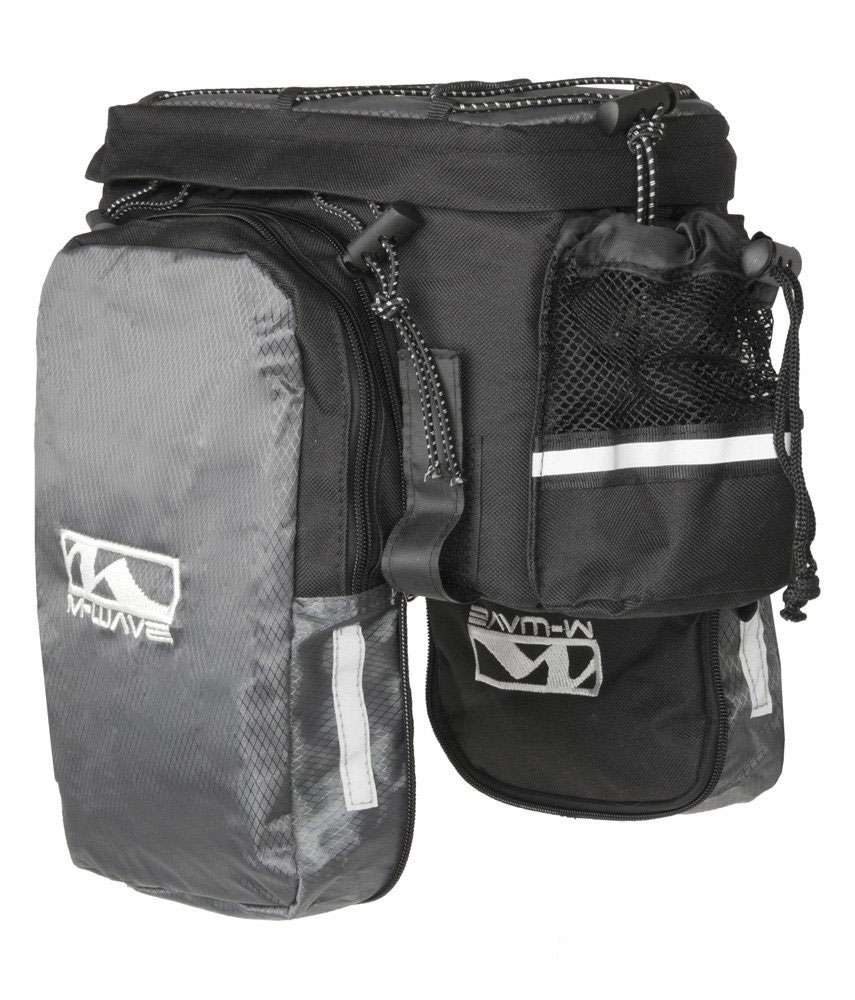 Sacca pieghevole m-wave Amsterdam 16L nero grigio